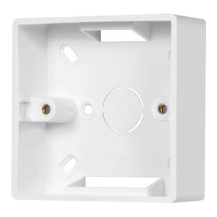 86型明线盒底盒接线盒开关盒家用插座盒子明线明盒底座明装超薄