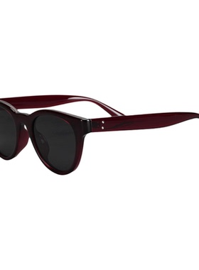 DWANG复古风波尔多红偏光墨镜