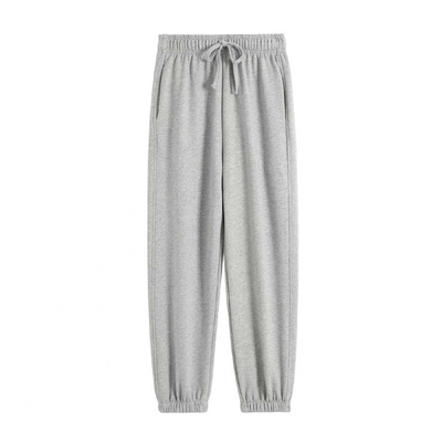 羊羔绒束脚运动裤加绒加厚卫裤