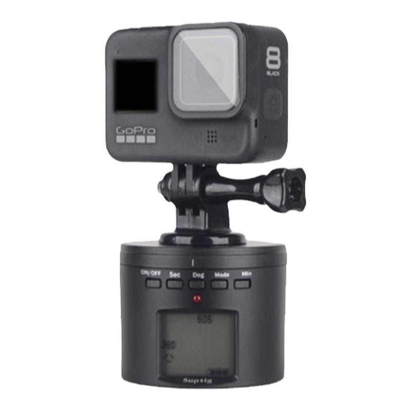 适用GoPro配件电动延时器360度