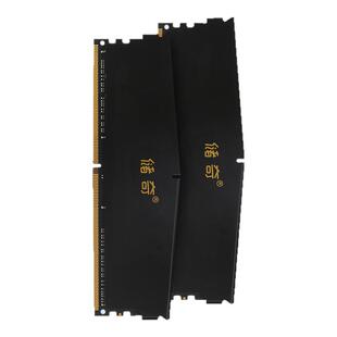 储奇黑金 DDR4 16GB 3200MHz Intel专用通用马甲台式机电脑内存条