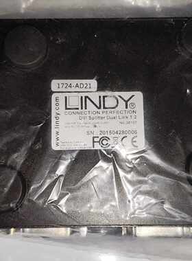 LINDY 1724-AD21 DVI分配器 双链路1:2分