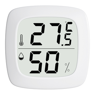 仓鼠温度计龙猫专用迷你电子温湿度计小金丝熊爬宠养殖笼子宠物表