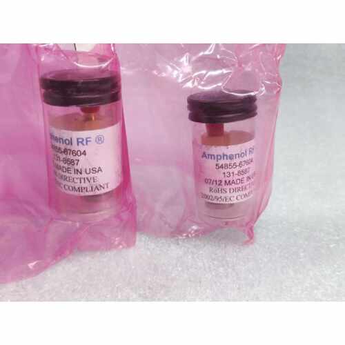议价54855-67604 Amphenol RF安费诺 BNC适配器公头到3.5mm母头