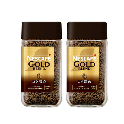 速溶日本冻干雀巢黑咖啡