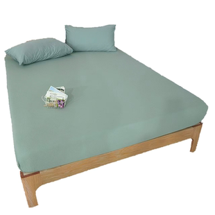 针织天竺棉床笠A类加厚纯棉床单单件2025新款全棉四季通用床罩