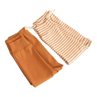 拉波米婴儿大屁屁裤a类宝宝秋裤男女童春秋保暖打底长棉裤哈伦裤