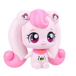 会说话的奇妙萌可闪耀流星系列儿童公主生日礼物女孩爱心公仔玩具