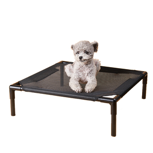 宠物行军床猫窝狗窝夏季防潮狗垫子可拆洗透气草席垫防咬金属材质