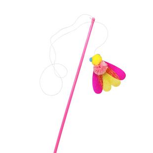 元気喵丨猫玩具昆虫逗猫棒amy carol钓猫自嗨解闷加长杆猫咪用品