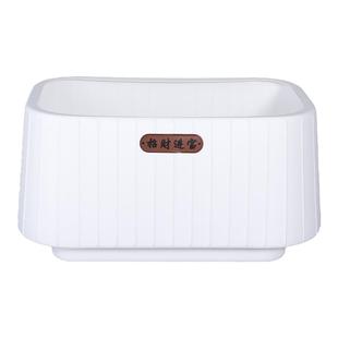 北欧花盆简约室内蝴蝶兰专用盆带底座大号特价清仓个性绿萝兰花盆