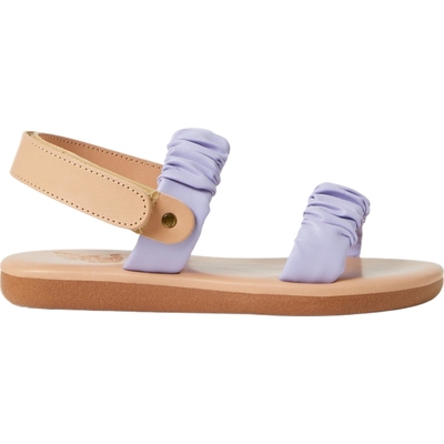 【折扣】Ancient Greek Sandals 春季女童装褶饰露跟凉鞋