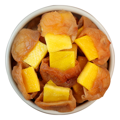 梅子夹心芒果干网红休闲零食