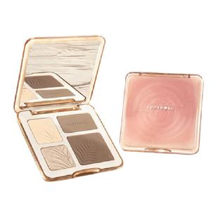 JudydoLL橘朵高光修容一体盘综合盘哑光提亮阴影盘四格分区