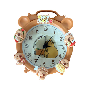 网红儿童闹钟可爱卡通学生起床叫醒神器创意摆台桌面时钟卧室台钟