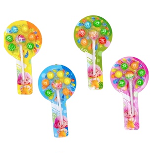 风车造型泡泡糖水果味棒棒糖儿童口香糖批发小卖部零食校门口摆摊