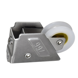 雅基766门窗滑轮玻璃移门轮推拉窗户轨道滚轮不锈钢铜芯单轮配件