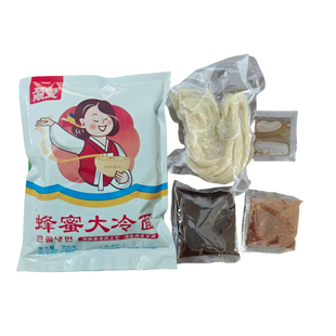 双阳顺玉冷面红水瓢上桌正宗东北韩式朝族风味蜂蜜大冷面355g/袋