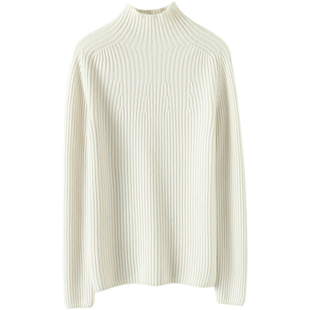 启超爱的抓狂~高端品牌纯羊绒衫100纯羊绒女高领毛衣秋冬内搭加厚