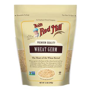 美国进口鲍勃红磨坊Wheat Germ无添加蔗糖即食小麦胚芽营养冲饮