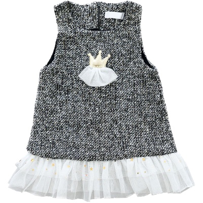 0-1岁小香风加绒背心裙