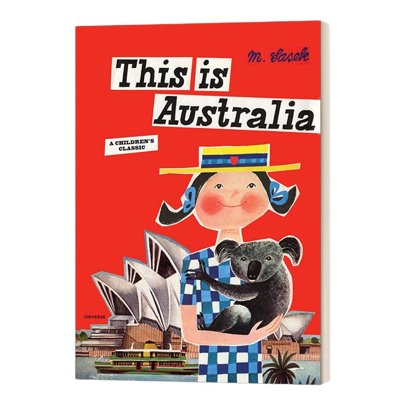 英文原版 This Is Australia 这里是澳大利亚 THIS IS系列 米先生的世界旅游绘本 大开本 精装 英文版 进口英语原版书籍