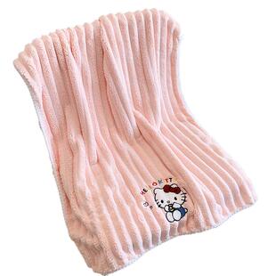 三丽鸥玉桂狗浴巾超柔软可爱吸水亲肤速干珊瑚绒加厚洗澡毛巾裹巾