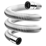 燃气热水器排气管304不锈钢加长加厚6cm强直排延长排风排烟管道