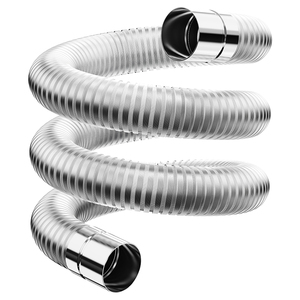 燃气热水器排气管304不锈钢加长加厚6cm强直排延长排风排烟管道