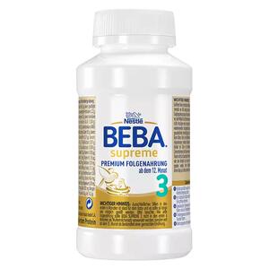 雀巢BEBA贝巴至尊婴幼儿配方液态奶新版6HMO粉水奶3段8瓶*200ml