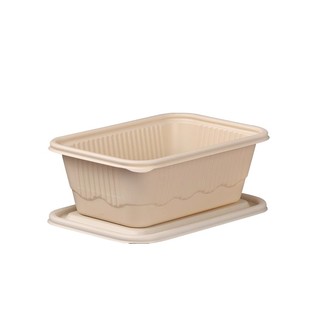 可降解饭盒一次性餐盒长方形外卖打包盒带盖圆碗汤碗保鲜盒便当盒