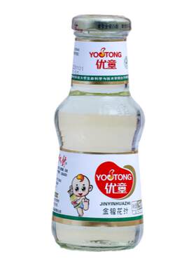 孩子怕上火喝优童金银花汁无防腐
