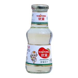 孩子怕上火喝优童金银花汁无防腐