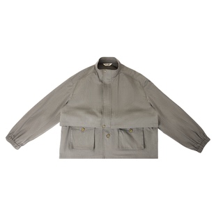 JUST SHINE东京神保町日系风调中长短工装风衣ootdinspo外套男女