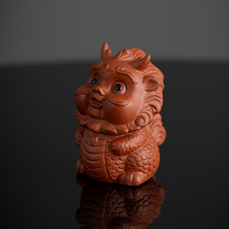 招财紫砂龙年貔貅茶宠摆件精品可养创意个性茶玩茶桌茶台茶具配件