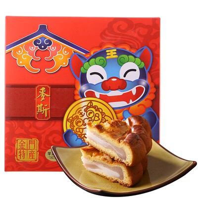 麦斯金门风狮爷饼纯手工制作