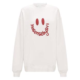 Petit Bari 设计师联名款 笑脸长袖卫衣  男女同款  棉质卫衣