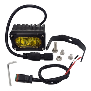 车顶行李架侧边灯越野车前杠A柱汽车聚泛超亮LED旅行架射灯露营灯