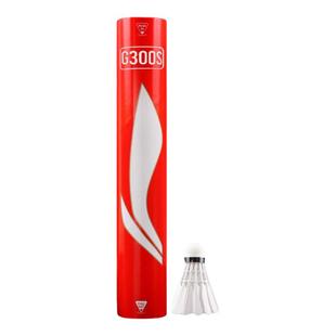 李宁羽毛球G300S/G900耐用飞行稳定精选全圆鹅大方