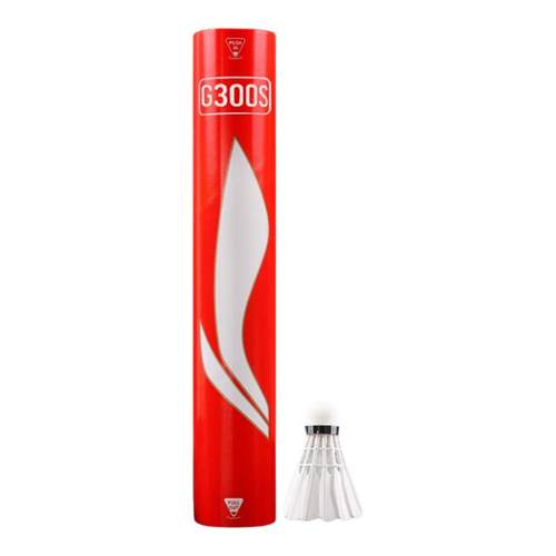 李宁羽毛球G300S/G900耐用飞行稳定精选全圆鹅大方