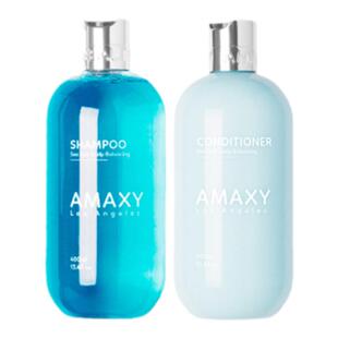 AMAXY海盐控油蓬松洗发水角蛋白护发素发膜旅行装官方旗舰店正品