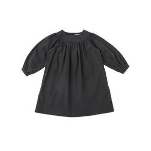 benebene韩国童装秋冬新款女童淑女英伦风连衣裙宝宝公主裙