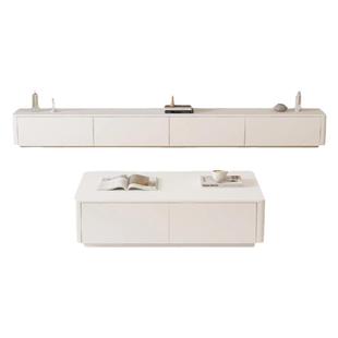 电视柜简约现代小户型客厅家用电视机柜轻奢落地柜茶几电视柜组合