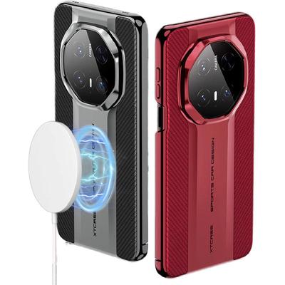 适用华为mate70手机壳磁吸超跑