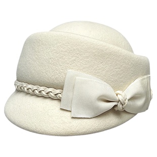 法式气质复古羊毛贝雷帽女新款时尚艺术家画家帽秋冬季优雅报童帽