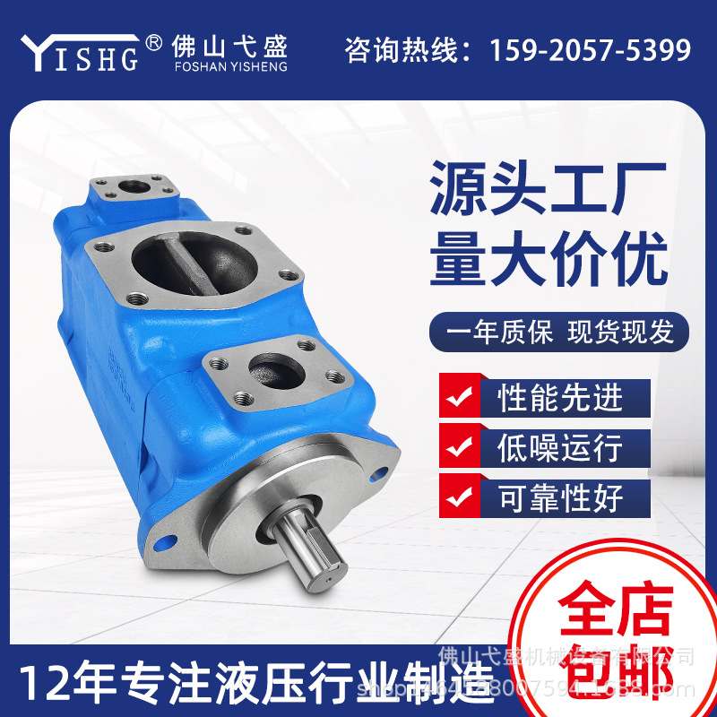 V系列4535V-42/45/50/60A32-1/86AABBCCDD-22R高压定量双联叶片泵