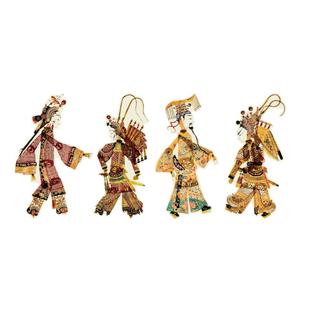 网红市井风格火锅店墙面装饰画复古餐饮皮影戏2026过新年氛围布置