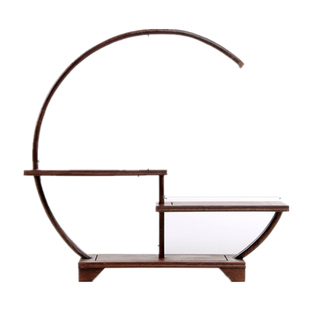 小博古架实木中式古典多宝阁古董架茶壶茶具架子置物架摆件展示架