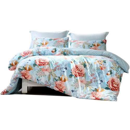 富安娜纯棉被套单件2025新款单人双人四季全棉被罩203*229x230cm