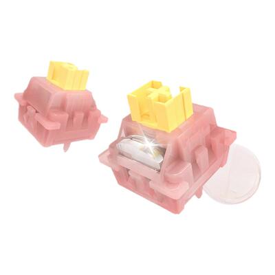 高特水蜜桃磁轴静音磁轴FPS游戏适用轴体ev63狼蛛迈从ACE68